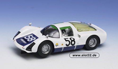 FLY Porsche Carrera 6 LeMans 1966 # 58